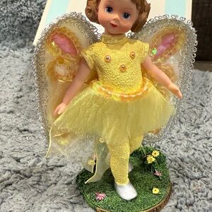 Madame Alexander “Yellow Butterfly Princess” Figurine – Mint, Never Displayed